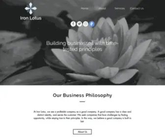 Ironlotusadvisory.com(Iron Lotus Advisory Pte Ltd) Screenshot