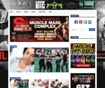 Ironmagazine.com(IronMag Bodybuilding Blog) Screenshot