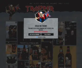 Ironmaidenbeer.com(Premium beers from Iron Maiden) Screenshot