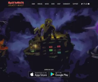 Ironmaidenlegacy.com(Iron Maiden Game) Screenshot