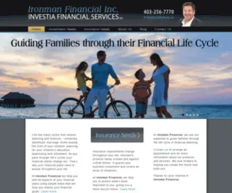 Ironmanfinancial.com(Financial Planning & Advice) Screenshot