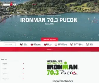 Ironmanpucon.com(IM703Pucón) Screenshot