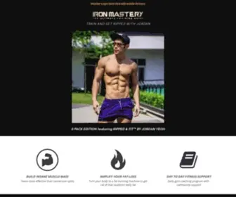 Ironmastery.com(IRON MASTERY My title) Screenshot