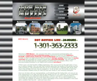 Ironmenmovers.com(IRON MEN Movers) Screenshot