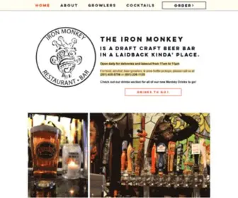 Ironmonkey.com(Iron Monkey Rooftop Restaurant Bar) Screenshot