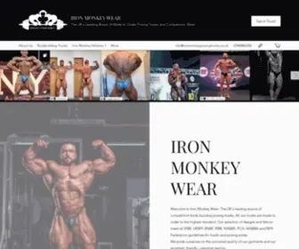 Ironmonkeyposingtrunks.co.uk(Iron Monkey Wear) Screenshot