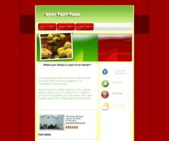 Ironsfruitfarm.com(Ironsfruitfarm) Screenshot
