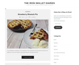 Ironskilletdiaries.com(The Iron Skillet Diaries) Screenshot