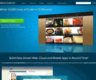 Ironspeed.in(Fast Database Application Development) Screenshot