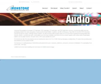 Ironstone.ca(Ironstone Technologies Winnipeg Canada) Screenshot