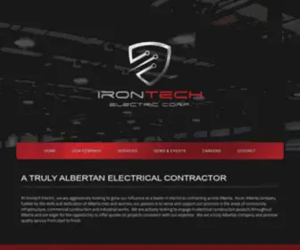 Irontechelectric.com(Irontech Electric Corp) Screenshot