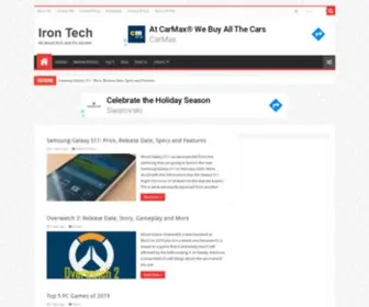 Irontechi.com(Iron Tech) Screenshot