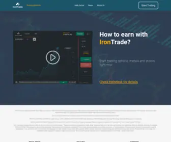 Irontrade-Helpdesk.com(Irontrade Helpdesk) Screenshot