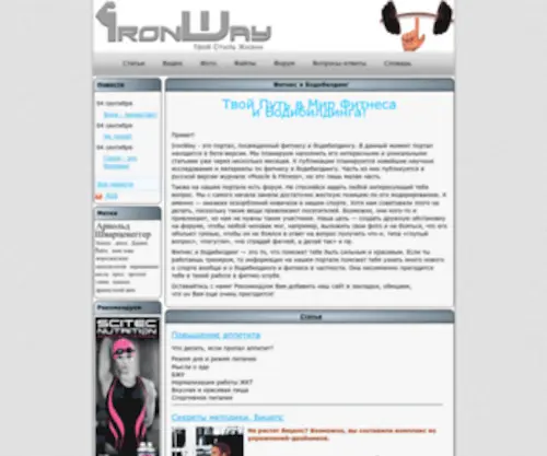 Ironway.ru(Необходимо) Screenshot