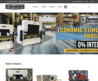 Ironworkerllc.com(Tommy Industrial®) Screenshot