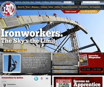 Ironworkers.org(Ironworkers) Screenshot