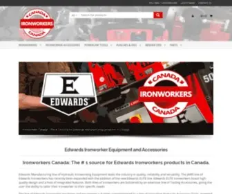 Ironworkerscanada.com(Onix Machinery Sales) Screenshot