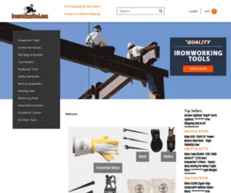 Ironworkerstool.com(Hard hat) Screenshot