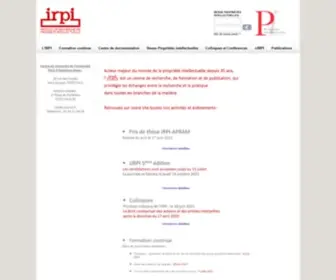 Irpi.fr(Institut) Screenshot