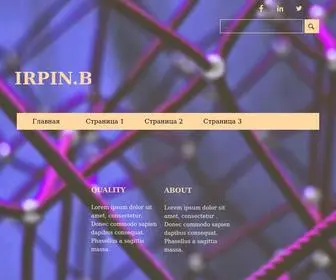 Irpin.biz(Основной сайт) Screenshot