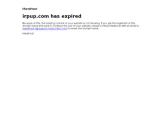 Irpup.com(صفحه اصلی) Screenshot
