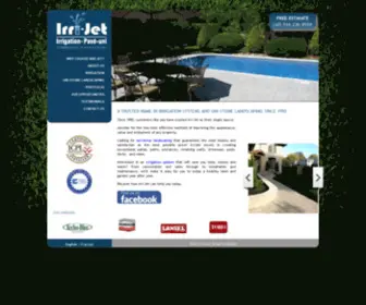 Irri-JET.com(Commercial & Residential Irrigation) Screenshot