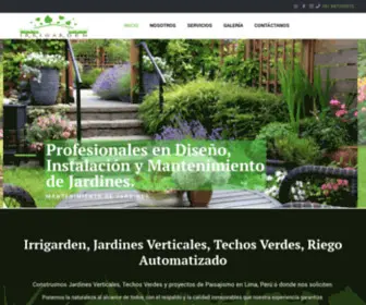 Irrigardenperu.com(Irrigarden Perú) Screenshot