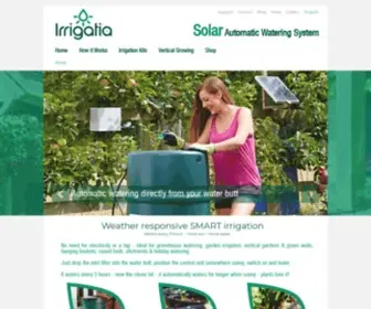 Irrigatia.com(Solar Automatic Watering Systems) Screenshot