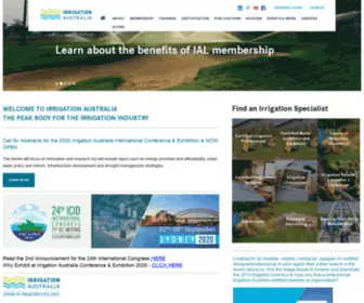 Irrigationaustralia.com.au Screenshot