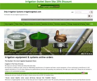 Irrigationglobal.com(Drip irrigation systems) Screenshot