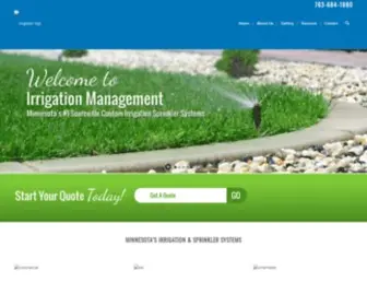 IrrigationmGT.com(Irrigation mgt) Screenshot