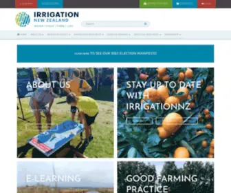 Irrigationnz.co.nz(Irrigation NZ) Screenshot