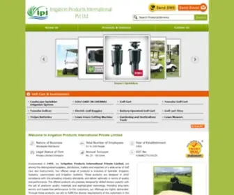 Irrigationproducts.in(Irrigation Products International Private Limited) Screenshot