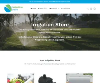 Irrigationstore.com.au(Irrigation Store Australia) Screenshot