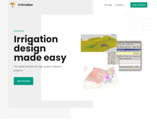 Irrimaker.com(IrriMaker) Screenshot
