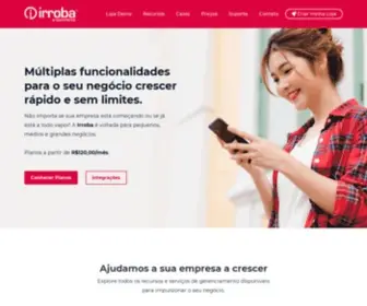 Irroba.com.br(Irroba E) Screenshot