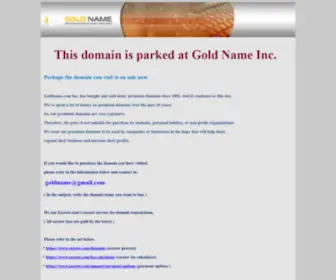 Irsad.com(Goldname.com/parking.htm) Screenshot