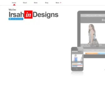 Irsah.com(Design Web Works Small Biz Info Development) Screenshot