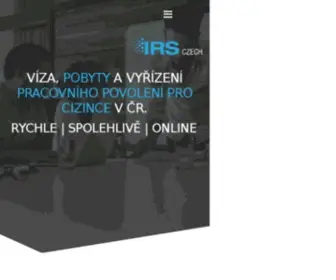 Irsczech.com(IRS Czech) Screenshot