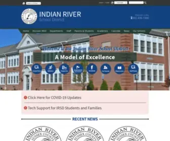 IRSD.net(Indian River School District) Screenshot