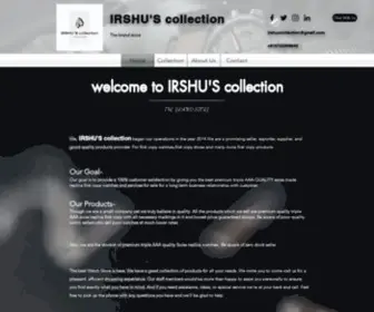 Irshuscollection.com(First Copy Watches) Screenshot