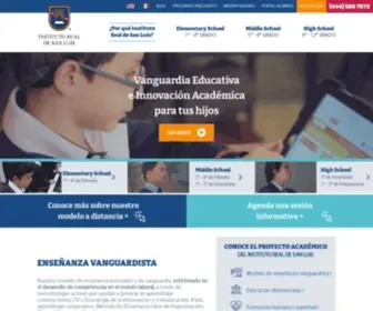 IRSL.edu.mx(Colegio privado para niños en SLP) Screenshot