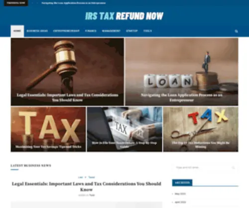 Irstaxrefundnow.net(One Solution for Your Finance) Screenshot