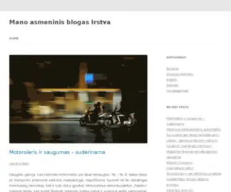 Irstva.lt(Mano asmeninis blogas Irstva) Screenshot