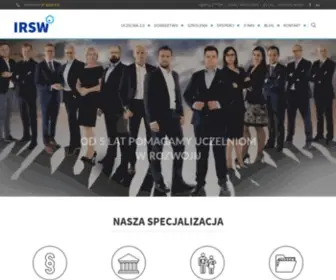 IRSW.pl(Instytut Rozwoju Szkolnictwa Wyższego) Screenshot