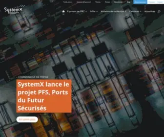 IRT-SYstemx.fr(L'IRT systemX) Screenshot