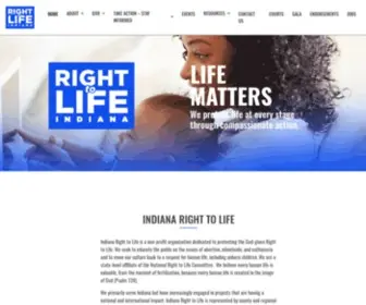 IRTL.org(Indiana Right To Life) Screenshot