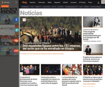 Irtve.es(Noticias de última hora) Screenshot