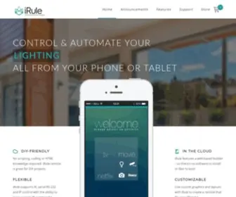 Iruleathome.com(The Ultimate Remote Control for iOS & Android Devices) Screenshot