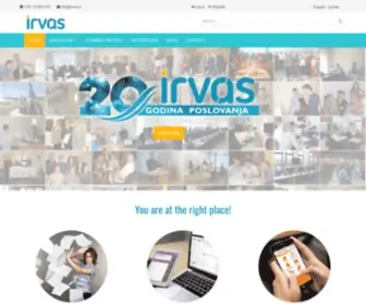 Irvas.rs(IRVAS International) Screenshot